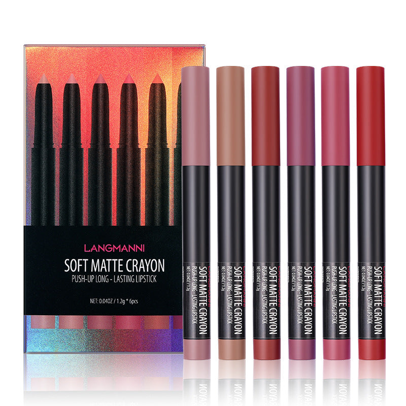 Glam Matrix Matte Lipstick Set - 6 Shades