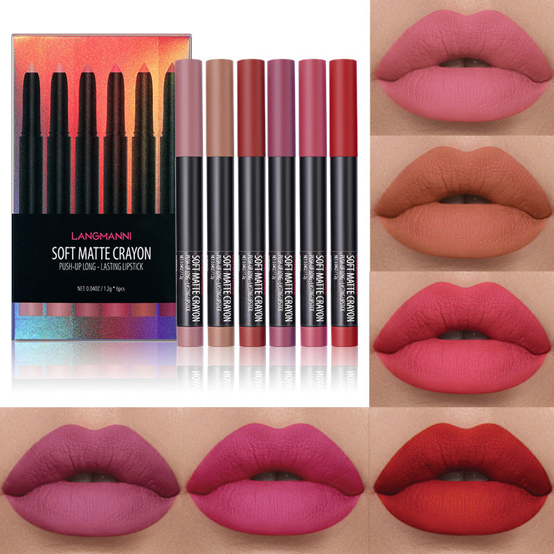 Glam Matrix Matte Lipstick Set - 6 Shades